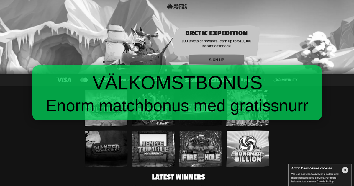 Arctic Casino i Sverige